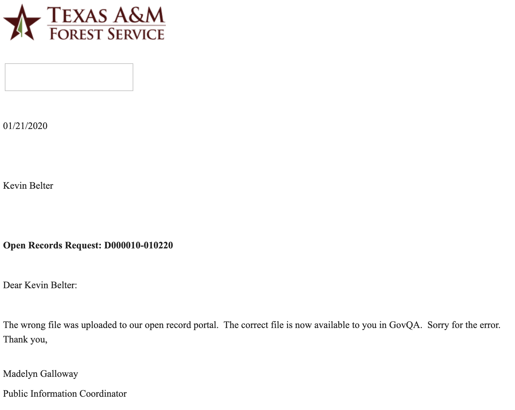 Public Information Act Oak Wilt Image 6