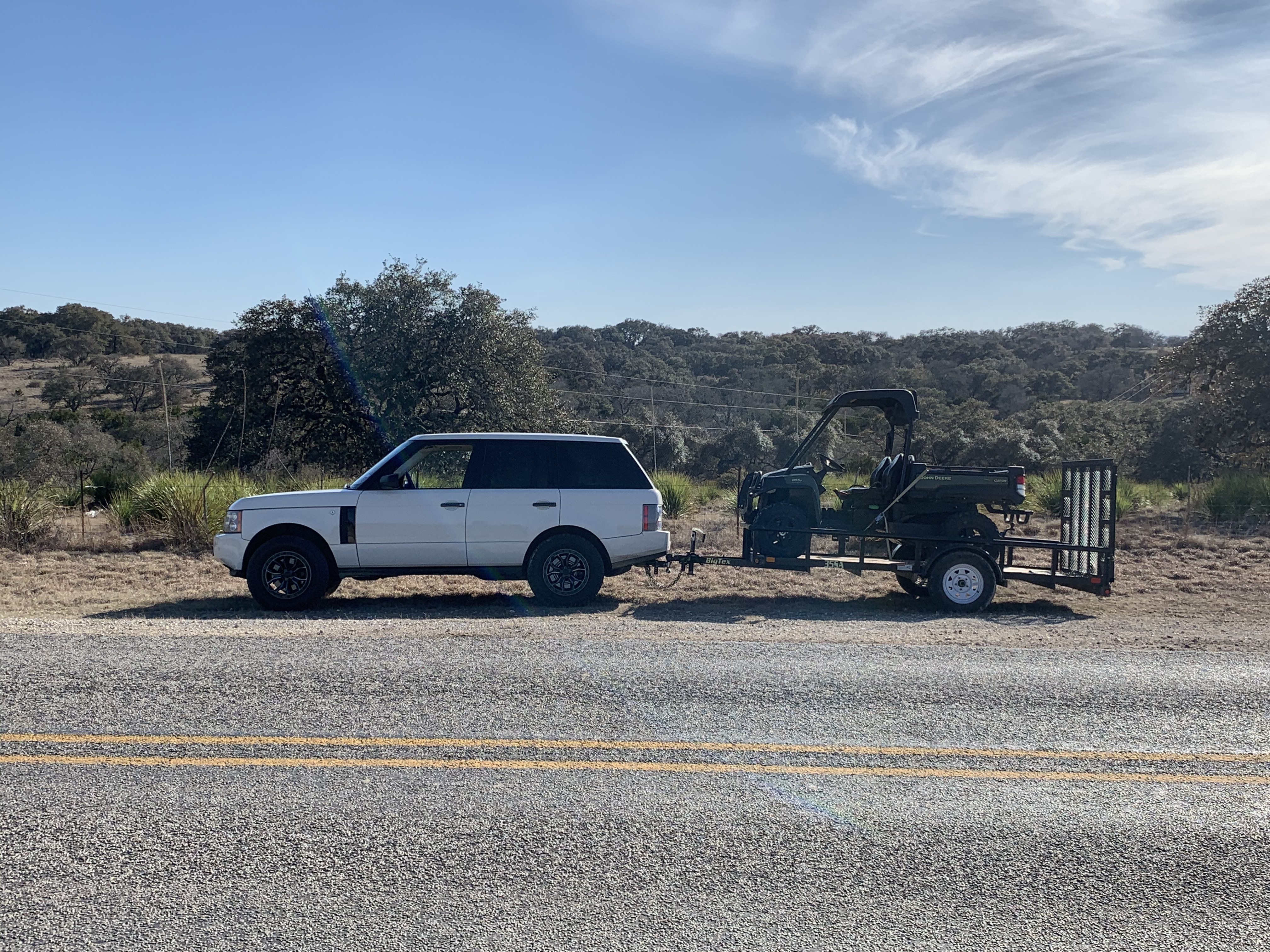 Image: Ranch-ready vehicles for treating oak wilt